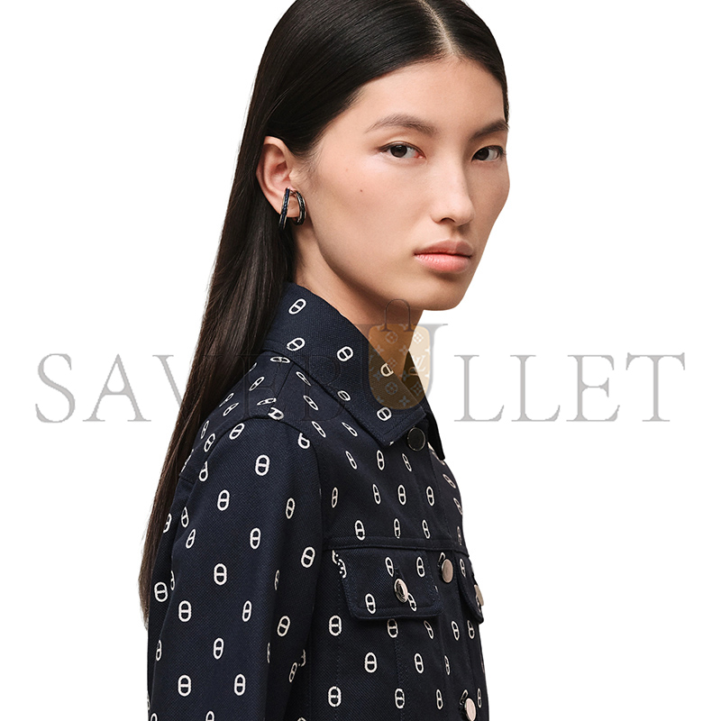 HERMES CHAINE D'ANCRE DENIM JACKET H6E0215D3H540